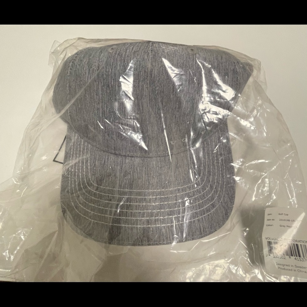 Volvo Motors Gray Cap Hat Adjustable Automotive